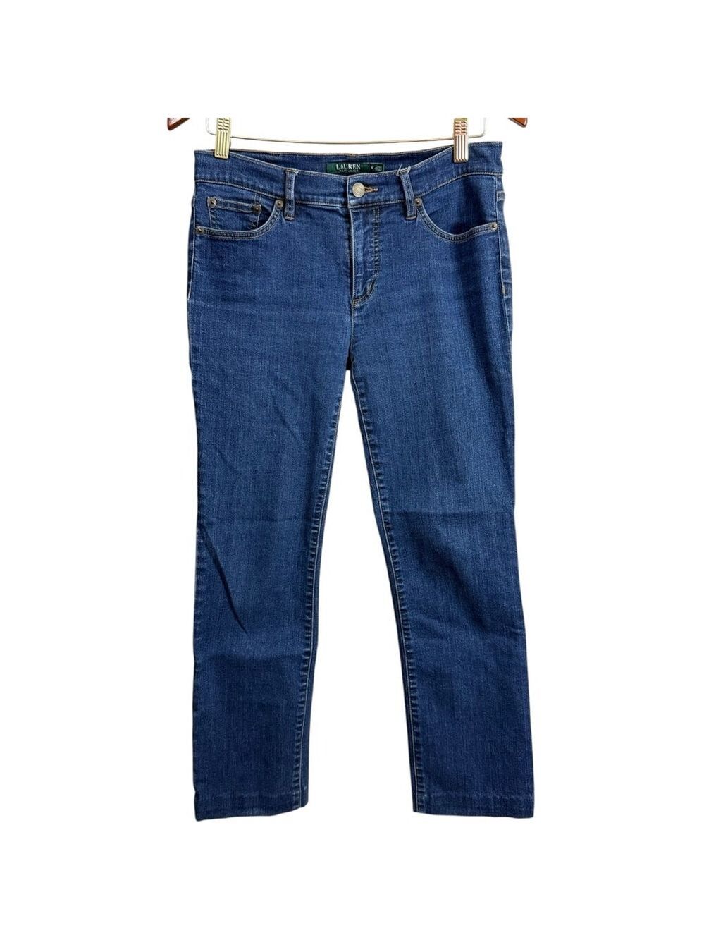 Women's Lauren Ralph Lauren Jeans, Size 6, Dark Wash Blue